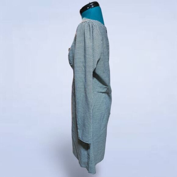 Abercrombie & Fitch Gingham Dress -‎ Size Large Tall - Picture 3 of 9